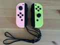 Original Nintendo Joy-Con 2-er Set - Pastell-Rosa/Pastell-Gelb - Guter Zustand