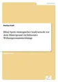 Blind Spots strategischer Analysetools vor dem Hintergrund nichtlinearer Wirkung