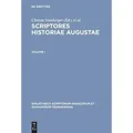Scriptores historiae Augustae. Vol.1 Volume I