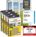EASYmaxx Insect Protect Magnet-Insektenschutzgitter 4er-Set - bis max. 150x180cm