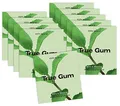 10er SET True Gum - Mint & Matcha, 20 g Packung / Kaugummi mit natürlicher Kaumasse ohne Zucker / Minze & Matcha