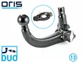 ACPS-ORIS Anhängerkupplung ORIS DUO AK41 039-042 für VW GOLF 7 5G1 BQ1 BE1 BE2 3