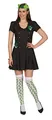 Andrea Moden - Kostüm Glücksbringer, Kleid mit Kleeblatt Applikationen, St. Patricks Day, Mottoparty, Karneval