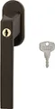 Abus 59222  Fenstergriff FG110 Druckzylinder Wendeschlüssel abschließbar braun