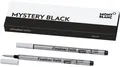Montblanc® 105170 Feinlinermine B 2 Stück mystery black