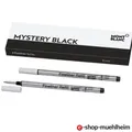 2x Montblanc Fineliner Mine B (Breit) Mystery Black/ Schwarz - Refill/Ersatz