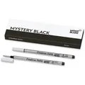 2x MONTBLANC Feinliner Mine Stärke B Folienschreiber Mystery Black schwarz neu
