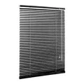 Ventanara® Jalousie Aluminium Rollo Plissee Schalusie Jalousette Türrollo Rolladen viele Größen (45 x 130 cm, Schwarz matt)