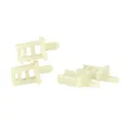 100 Stk. HellermannTyton Keilsockel TY5K1 PA66HS NA 100 Kabelbinder 152-51059