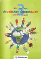 ABC der Tiere 3 - Arbeitsheft Sprachbuch, silbierte Ausgabe. Neubearbeitung Kers