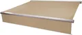 HW Vollkassetten-Markise elektrisch T124 Sonnenschutz Gelenkarmmarkise Creme 5x3