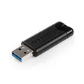 verbatim USB-Stick PinStripe 3.0 schwarz 128 GB, 1 St.