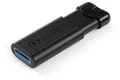 Verbatim PinStripe 3.0 USB Typ-A Stick 128 GB  Schwarz