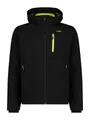 cmp Softshelljacke in Schwarz, Größe 58, Herren