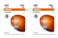 2 Stück Osram H7 Halogen-Scheinwerferlampe, 12V, – für Auto & Motorrad