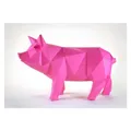 Liebesreh SCHWEIN WEINROT - Bastelset - Schwein, weinrot (SCHWEIN_WEINROT)