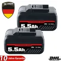 1x/2X Für Einhell Akku 5,5Ah Power-X-Change 18V Li-Ion Akku | Dual Lampe Design