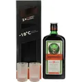 Jägermeister 35% Vol. 0,7l in Geschenkbox mit 2 Shotgläser