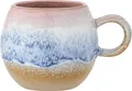 Bloomingville Paula Tasse, Rose, Steingut Kaffeetasse aus Steingut ca. 300 ml