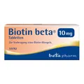 Biotin BETA 10 mg Tabletten 50 St