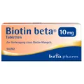 Biotin Beta 10 mg Tabletten 50St - 17386966
