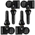 Electronicx 4X RDKS Sensor für Nissan X-Trail T32 2016-2021 vorprogrammiert 433MHz TPMS Reifendrucksensor Gummiventil 4er Set Ersatz für Alufelgen Stahlfelgen Sommer Winter Ganzjahres