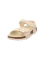 Superfit Mädchen Fussbettpantoffel Sandale, Gold 9710, 41 EU