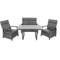 bellavista - Home & Garden® Lounge »Orlando«, 4-teilig, inkl. Sitzauflagen