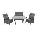 Bellavista Loungeset Orlando 4 Sitzplätze Aluminium inkl. Auflagen 4021472538415
