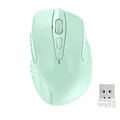 TECKNET Kabellose Maus, Pro 2.4G 4000 DPI Wireless Maus 6 Tasten mit Nano Empfänger, 24 Monate Batterielaufzeit, 5 Einstellbare DPI-Pegel für PC Laptop iMac MacBook Microsoft Pro, Office Home