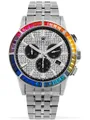 LOUIS XVI Quarzuhr Louis XVI LXVI1121 Majeste Iced Out Chronograph Herrenuhr 43mm 5ATM Louis XVI LXVI1121 Majeste Iced Out Chronograph Herrenuhr 43mm 5ATM