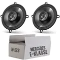 JBL Lautsprecher für Mercedes W123 Heck | 2-Wege | 13cm Koax Boxen - Einbauset