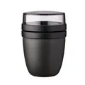 GOURVITA DE Mepal Lunchpot Ellipse Nordic black, 500 + 200 ml 13126