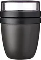 Mepal Essensbox Ellipse Nordic Black 0,5 l