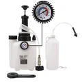 CCLIFE 3L Bremsenentlüftungsgerät mit 1L Absaugbehälter, Auto Bremsenentlüfter für einfachen Bremsflüssigkeitswechsel, E20 Adapter (Ø45 mm), ideal für PKW, Motorrad und Hobby-Werkstatt