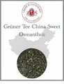 Grüner Tee China Sweet Osmanthus 1 KG
