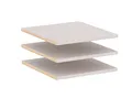 WIEMANN Einlegeboden für Kleiderschrank, 47,5 cm Breite, 3-er Set, Regalboden, Wäscheboden, in Treeline, BHT 47,5 cm x 2,2 cm x 51,5 cm