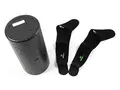 Slavikosway Faszien Rolle und 2x Handgelenk Bandage Set Fitness Massage Crossfit Faszienrolle Bandage für linke und rechte Hand