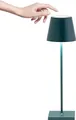 Zafferano Lampe POLDINA PRO TABLE LAMP PAINTED MATT DARK GREEN 2,2W