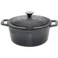 ELO Gusseisen Topf rund 26 cm grau