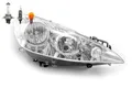 Johns, Scheinwerfer Halogen passend für Peugeot 308 09/2007-04/2011 Rechts Leuchtmittel