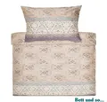 Bassetti Bettwäsche LUINI V6 155 x 220 cm, Mako-Satin, 2 teilig