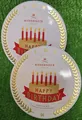 (52,70€/kg) 2x Niederegger Marzipantaler "Happy Birthday" Geschenkdose Versand0€