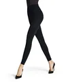 FALKE Damen Leggings Seamless Shaping W Le blickdicht einfarbig 1 Stück, Schwarz Black 3009, M 40-42