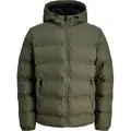 JACK & JONES Herren Steppjacke Elements PolyurethanPuffer SN - Grün - XL