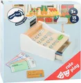 small foot 11099 - Spielkasse aus Holz, inkl. Scanner, Kartenlesegerät, Spiel...