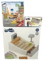 Holzspielzeug Spielkasse Kaufmannsläden Kasse Holz + Gefr. Kühlwaren Eis SET NEU