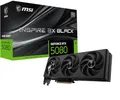 msi Gaming RTX 5080 16G Inspire 3X OC Black Grafikkarte (16GB GDDR7, 256-Bit, Extreme Clock 2655MHz, DisplayPort x 3 2.1a, HDMI 2.1b, NVIDIA Blackwell Architecture)