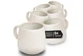 Moritz & Moritz Tasse SOLID UNI Tassen Creme, 6-tlg., Steinzeug, für 6 Personen - spülmaschinen- und mikrowellengeeignet