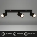 Deckenstrahler Spotleuchte Deckenlampe Wohnzimmer Flur schwenkbar, 3-flammig